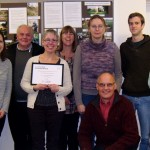 It's your neighbourhood award Triangle Garden Trustees with the RHS 'It's your neighbourhood' award