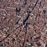 Dense medieval Bologna