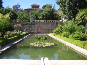 The Alhambra is a vast complex of gardens