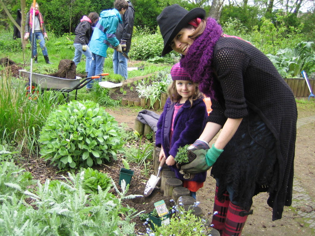 Making a garden, as a community