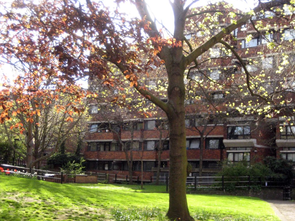 Lillington Gardens Pimlico, by Darbourne and Darke