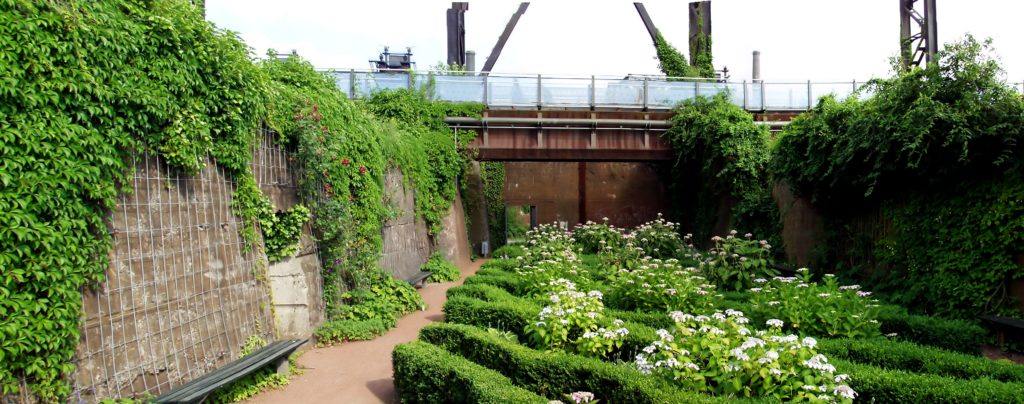 Landschaftspark Duisburg-Nord - Garten im Bunker