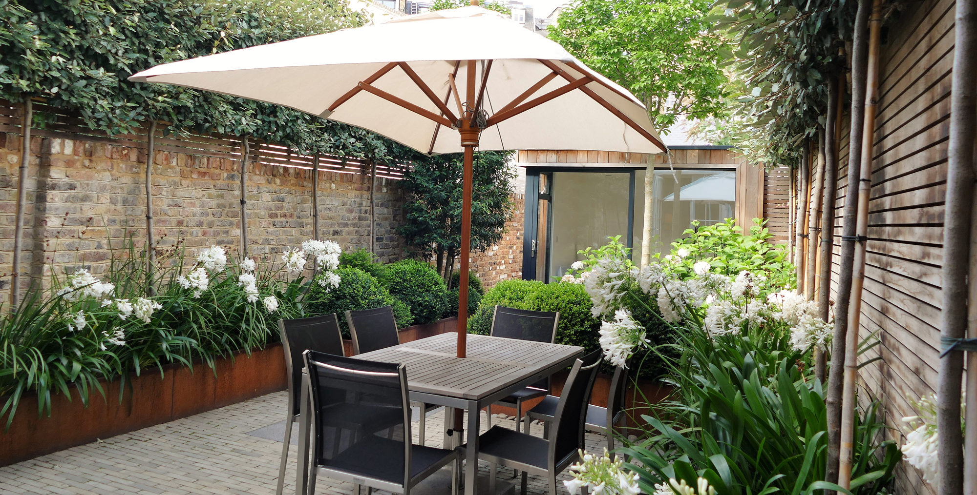 notting hill garden parasol