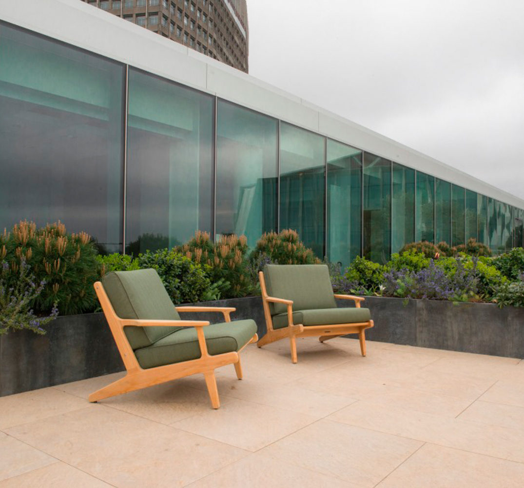 roof terrace seating