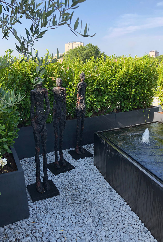 roof terrace sculpture