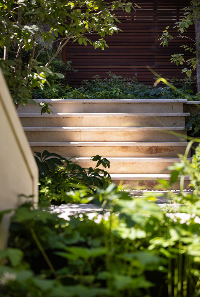 Contemporary residential Garden design